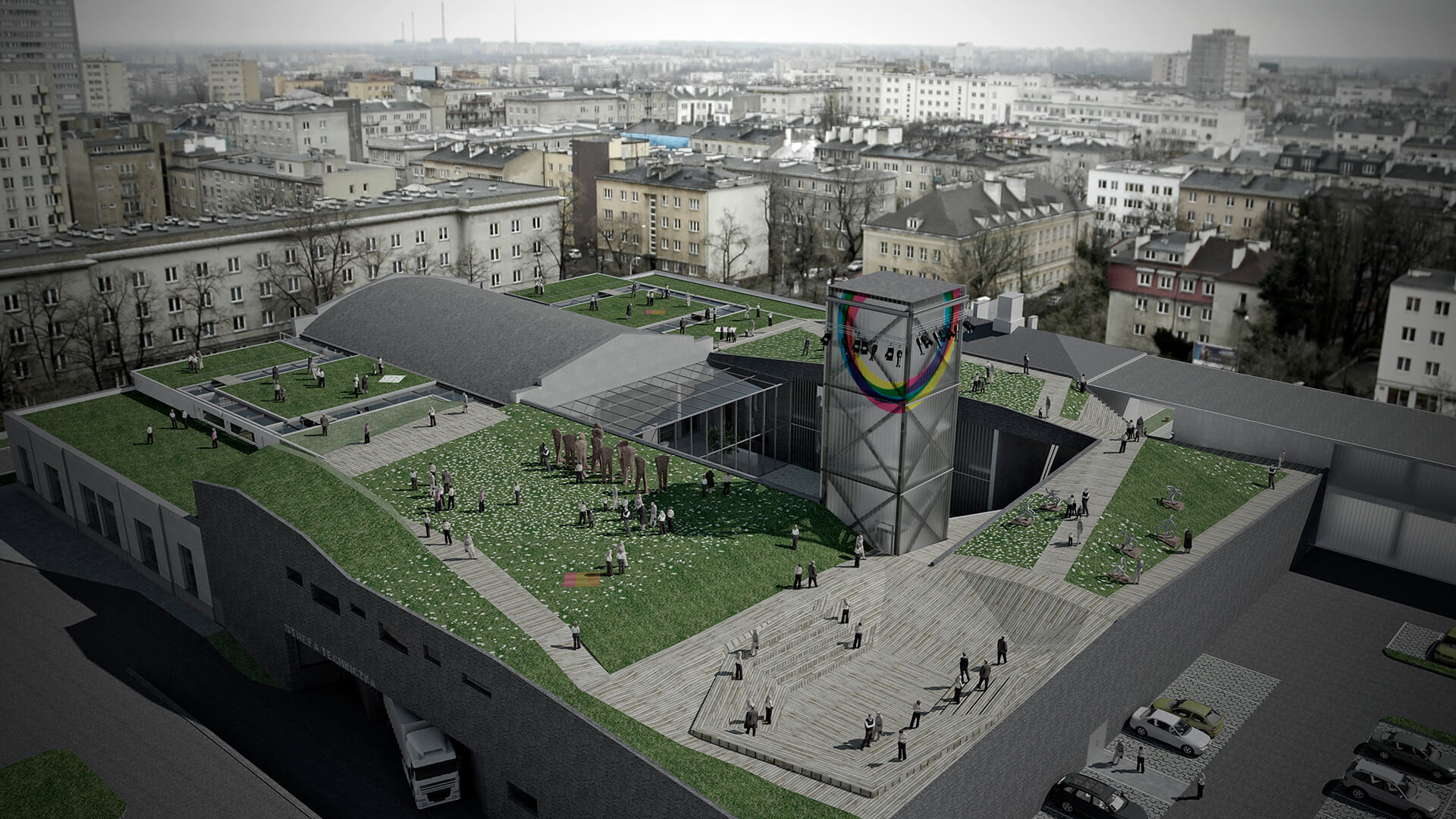 Nowy Teatr w Warszawie - Projekt - Architekci Neostudio